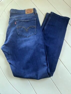 Levi's Men's Slim Jeans in Deep Blue